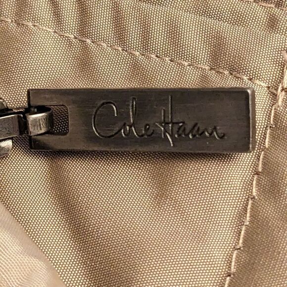 Cole Haan Women's Packable Hooded Rain Jacket with Bow Size PXS New Without Tags - Picture 15 of 15